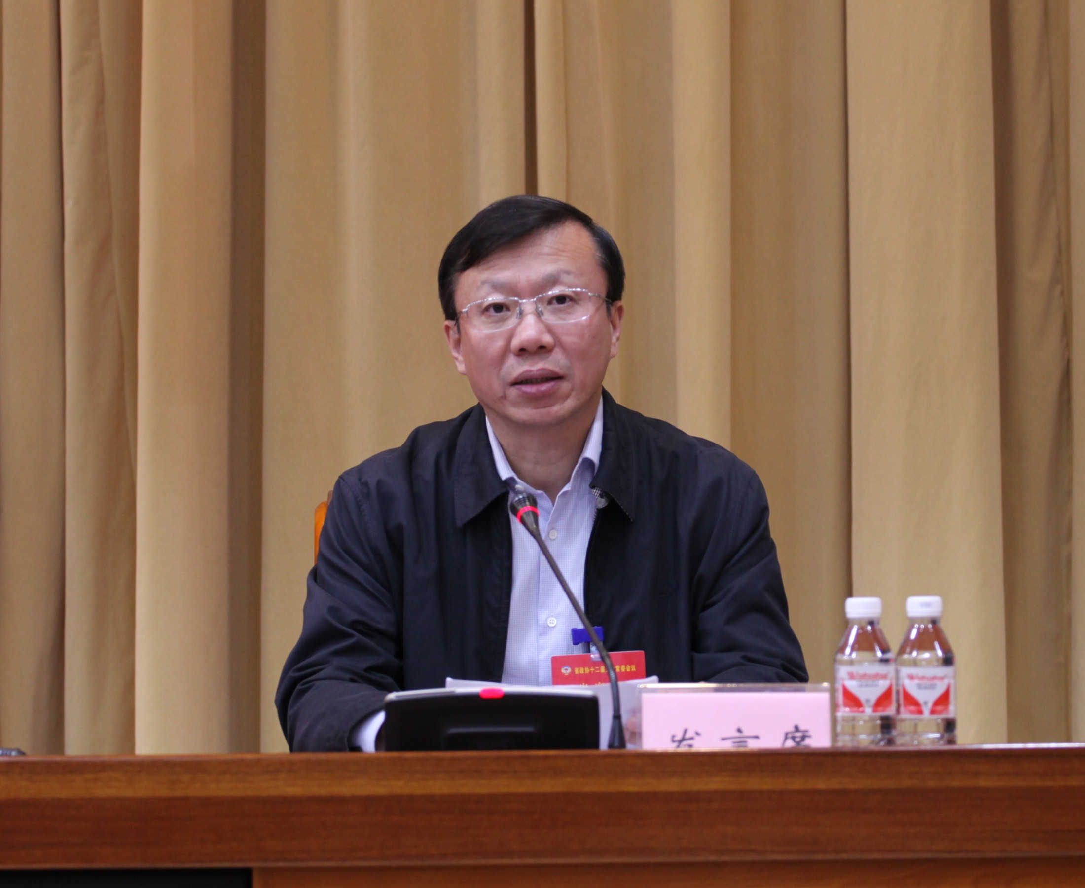 12省政协常委、九三学社省委副主委朱晓峰发言.jpg