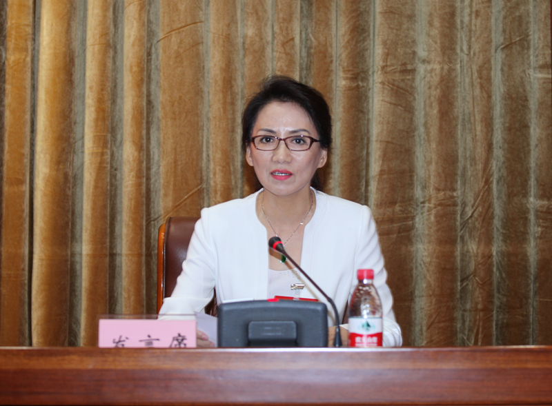 14省政协常委、副秘书长、民盟省委驻会副主委王健凤代表民盟省委发言.jpg