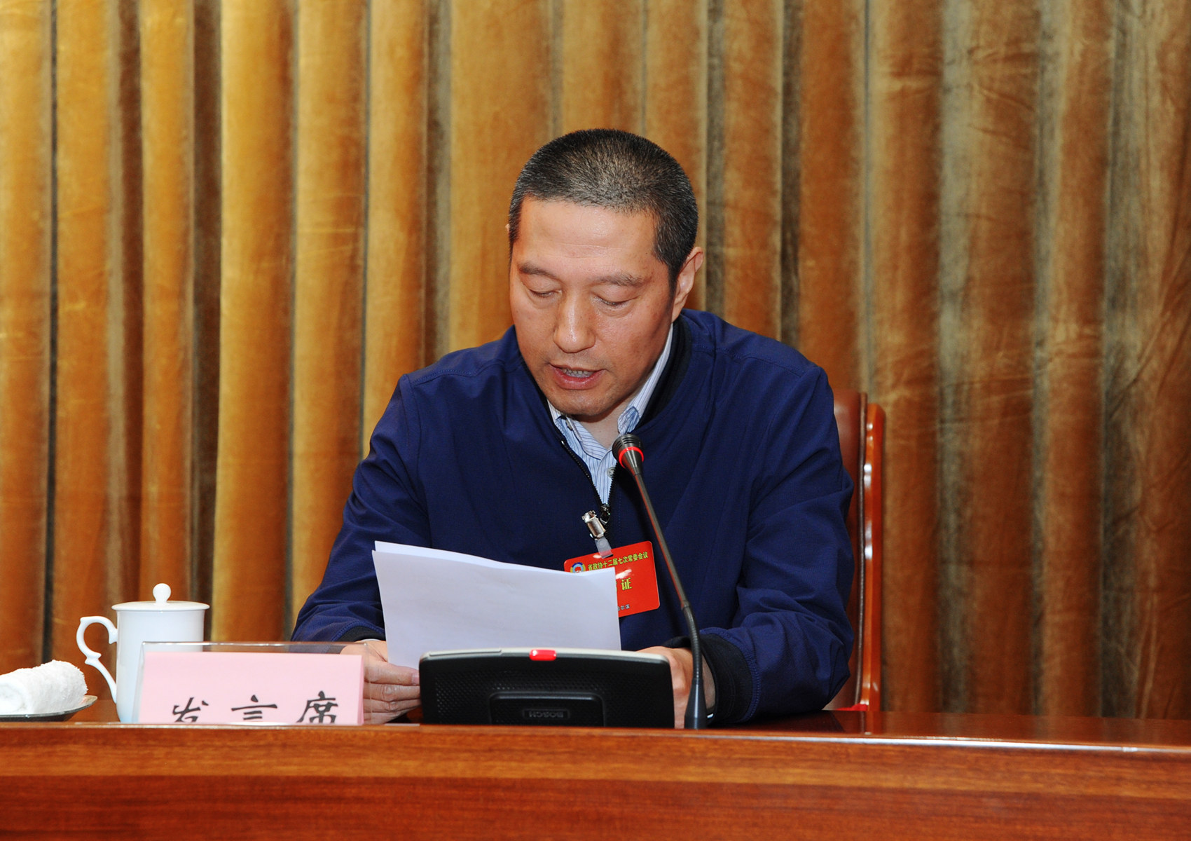 13省政协常委、九三学社副主委李志平代表九三学社省委发言.JPG