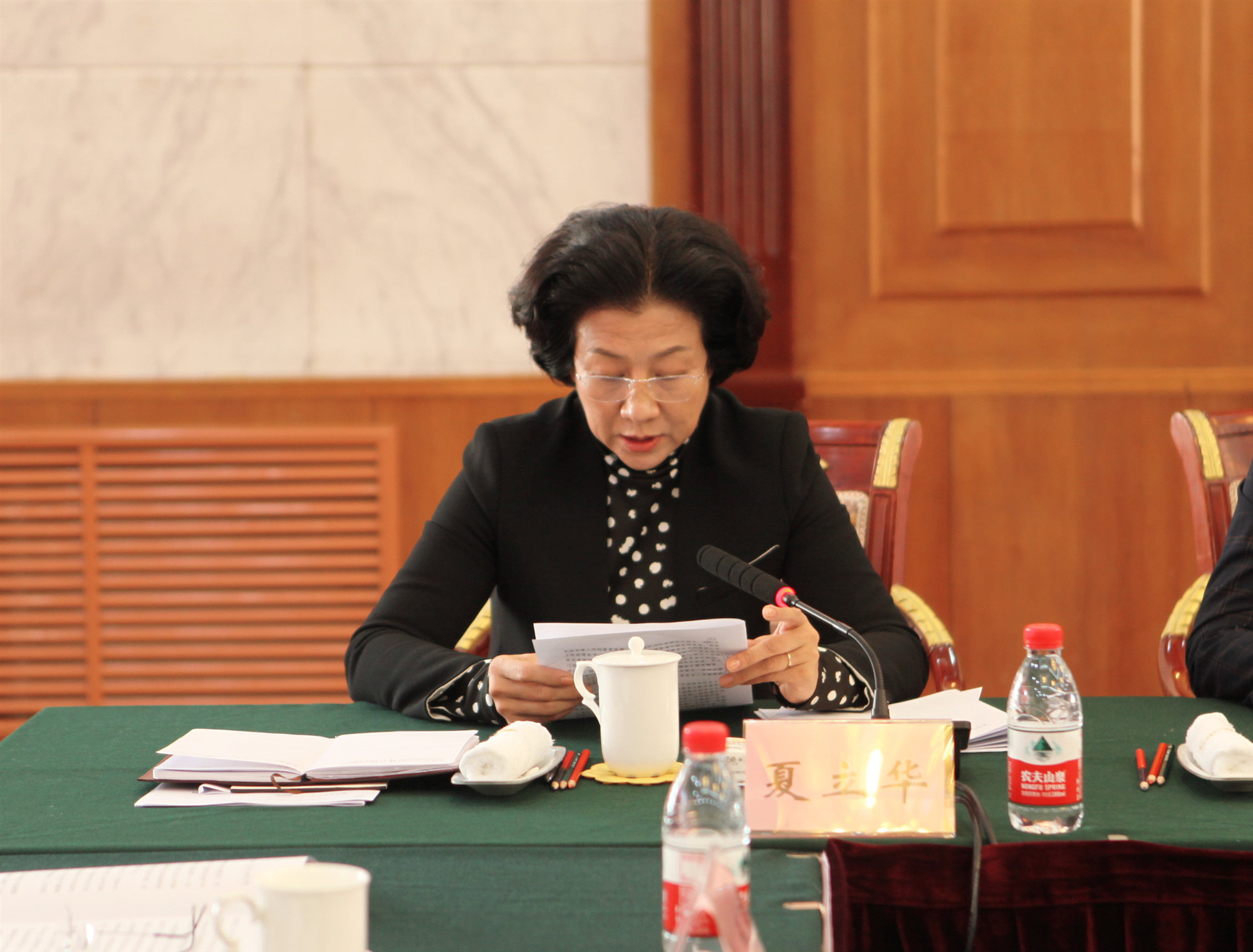 9省政协秘书长、党组成员夏立华出席会议并发言.jpg