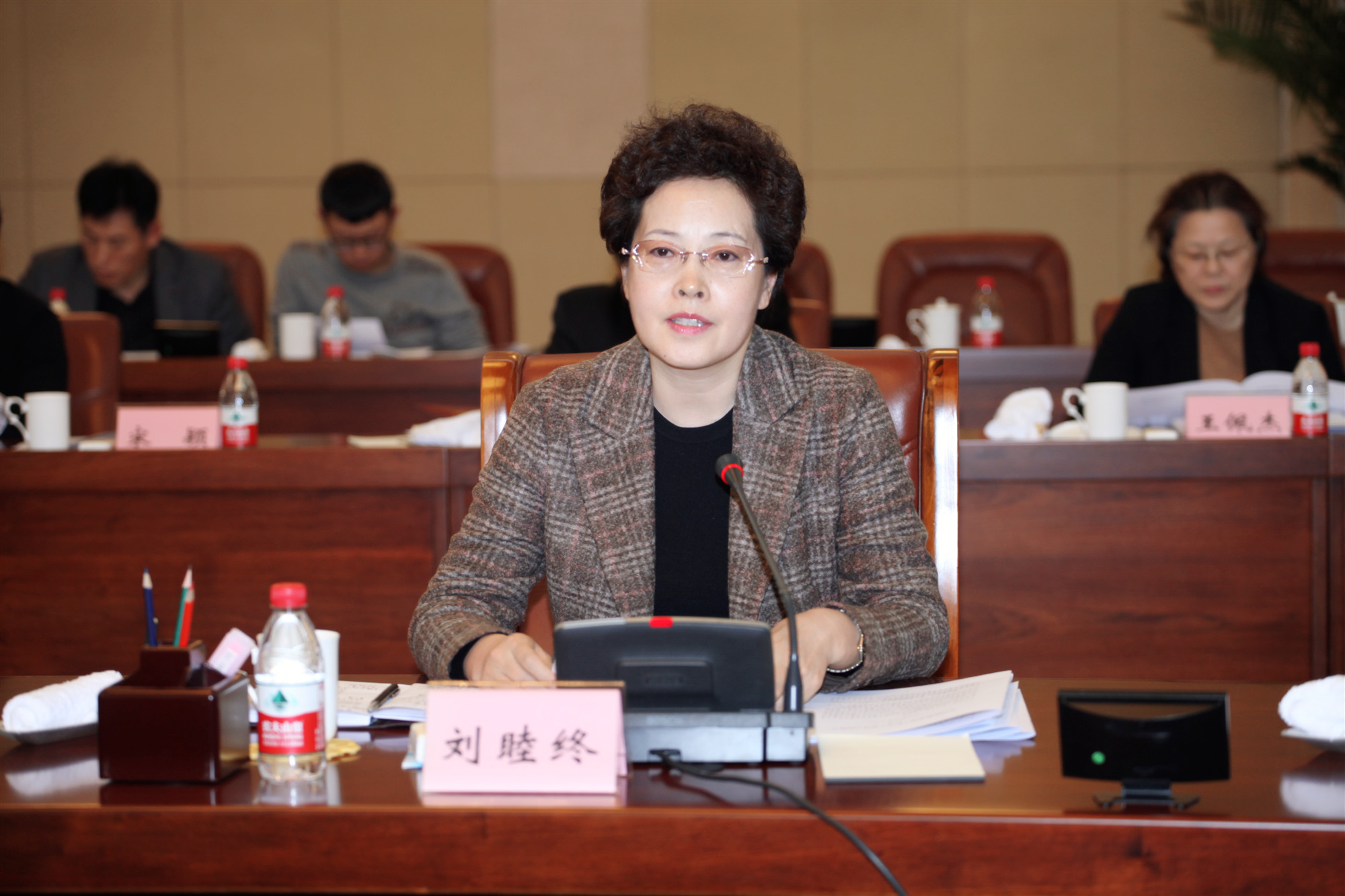 5省政协副主席、党组成员刘睦终出席会议并发言.JPG