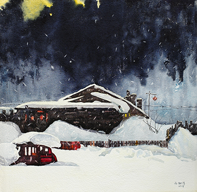 3民建画-张翔得《阳光总在风雪后》（优秀作品奖）.jpg