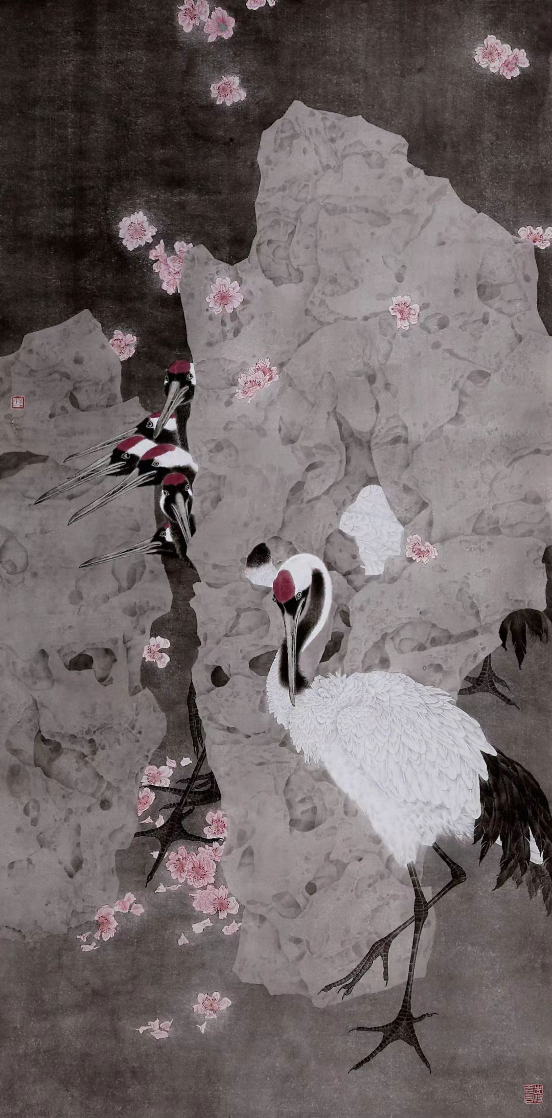 3牡丹江画-张健《花落琴歇》（优秀作品奖）.jpg