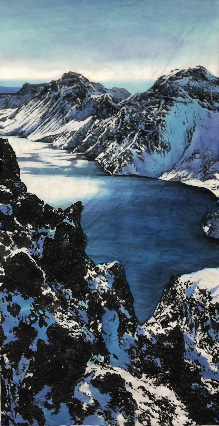 王脉麟《长白雪峰之巅》.jpg