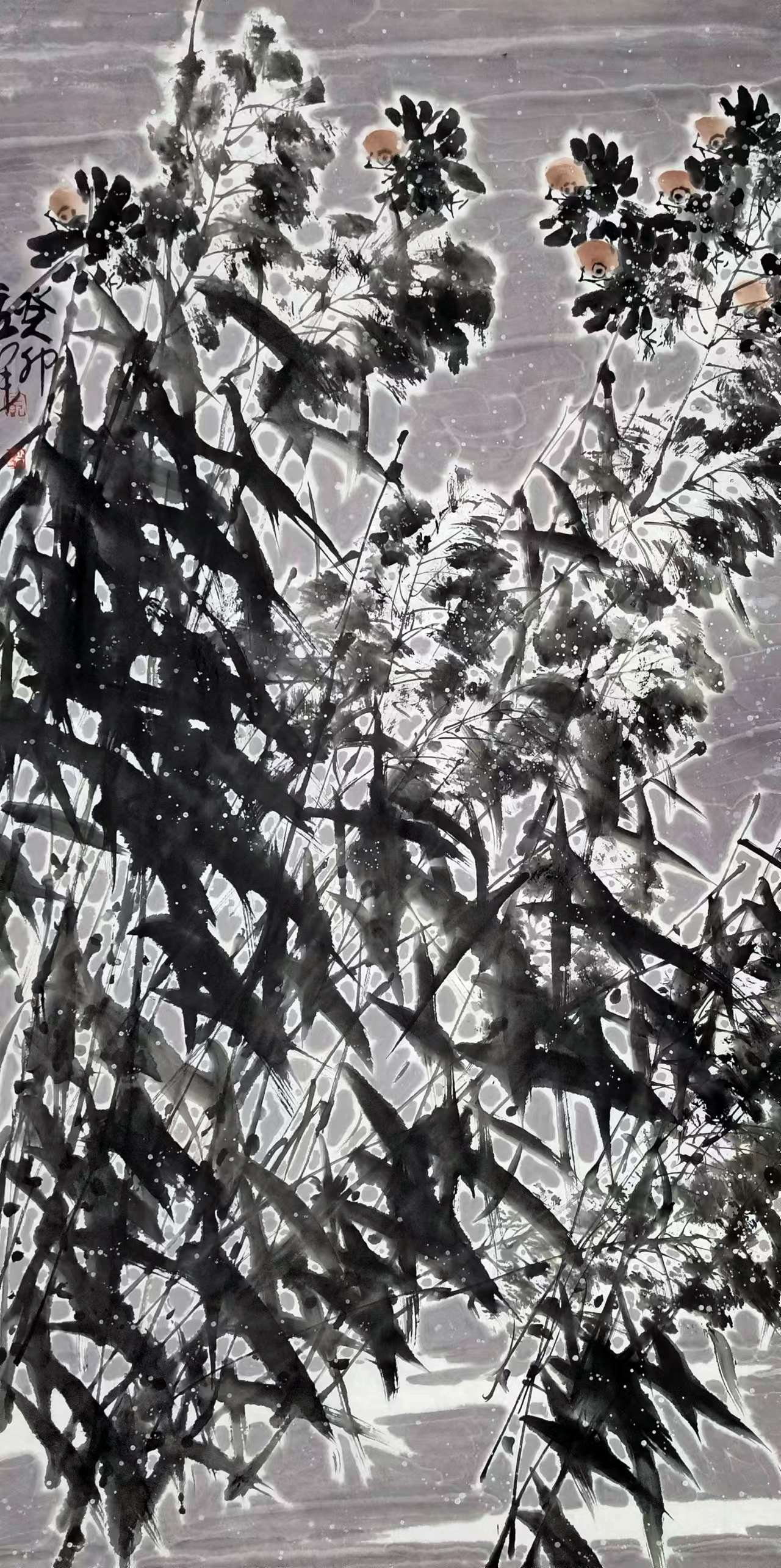 5大庆画-王立军《芦花两岸雪  江水一秋天》.jpg
