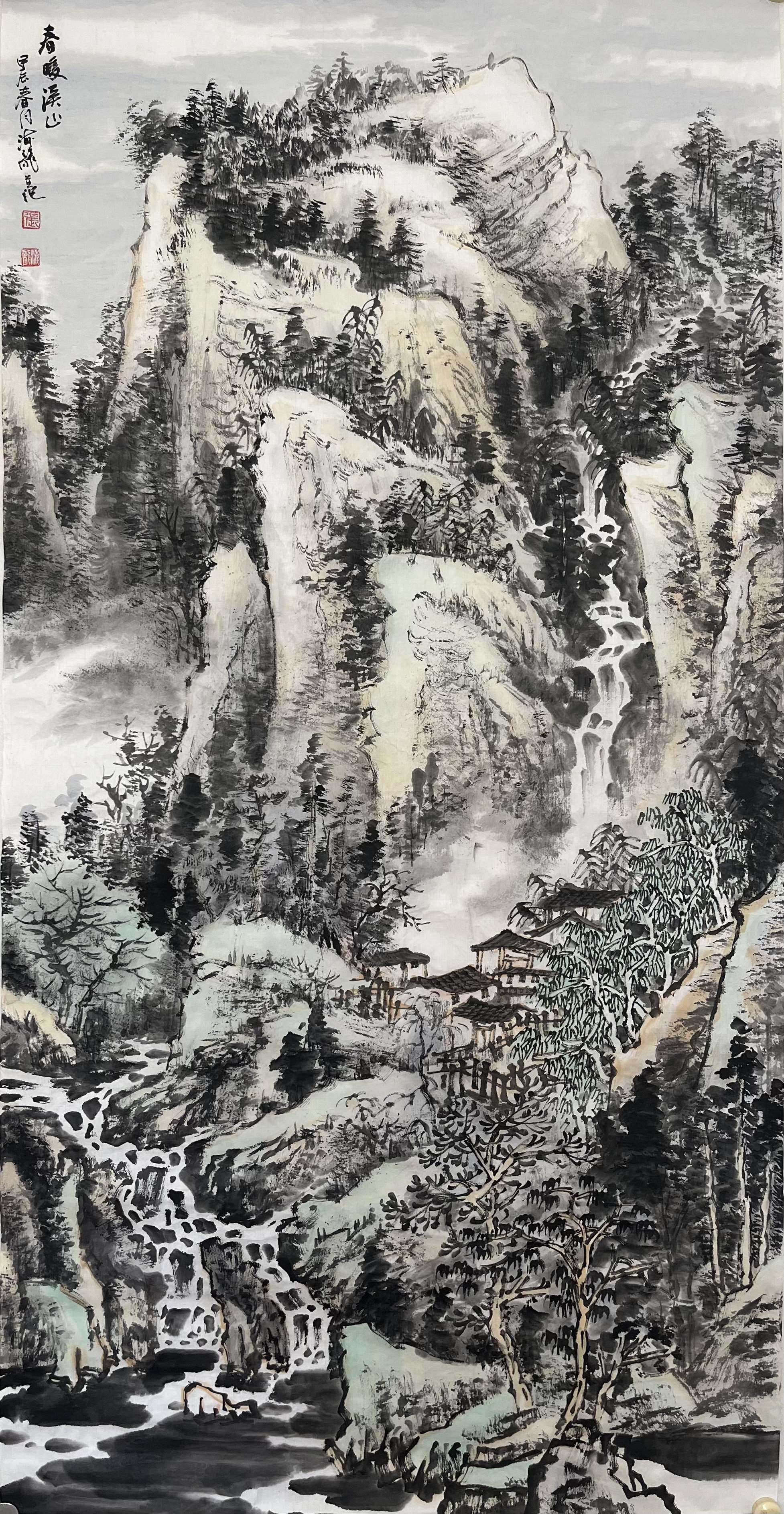 02齐市-1张海龙《春暖溪山》.jpg
