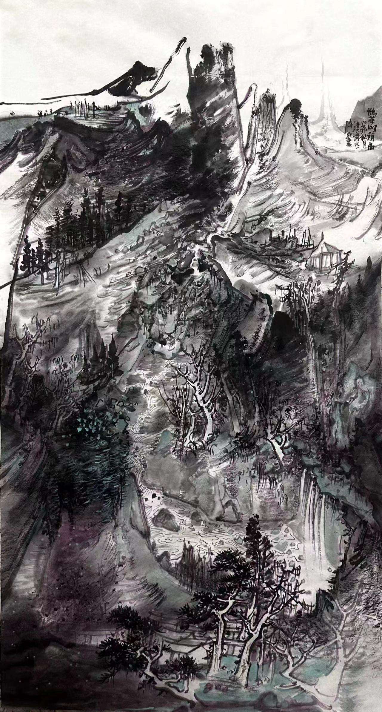 01哈尔滨-4仲伟然《鹊华山荫图》.jpg