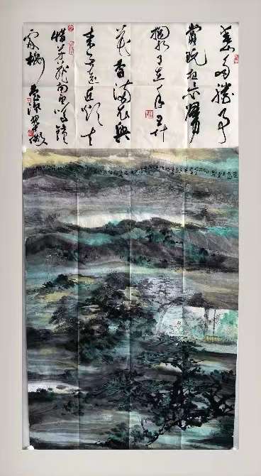 14民革 胡良伟《春山清远》.jpg